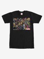 Marvel Villain Collage T-Shirt