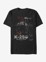 Star Wars K-2SO Schematic Detail Print T-Shirt