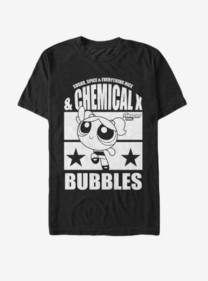 Cartoon Network Power Puff Girls Chemical X Bubbles T-Shirt