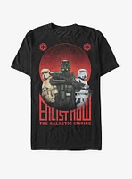 Star Wars Enlist Now Galactic Empire T-Shirt