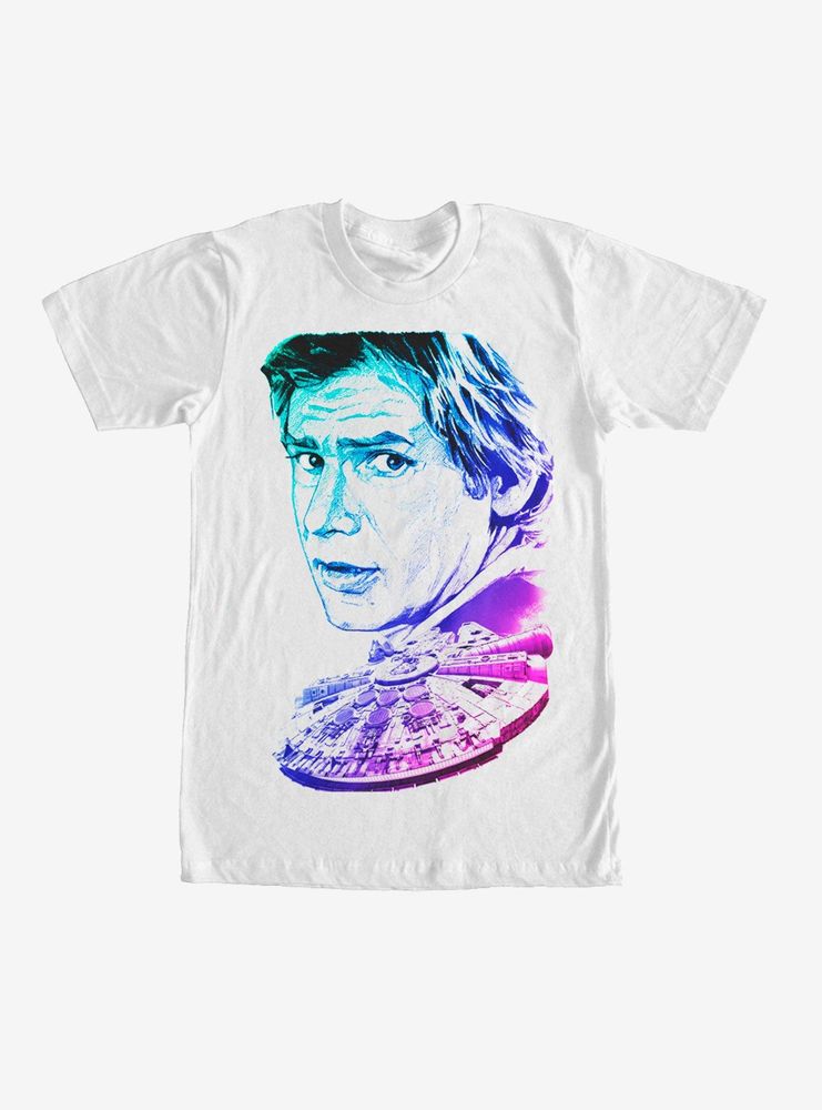 Star Wars Han Solo Millennium Falcon T-Shirt