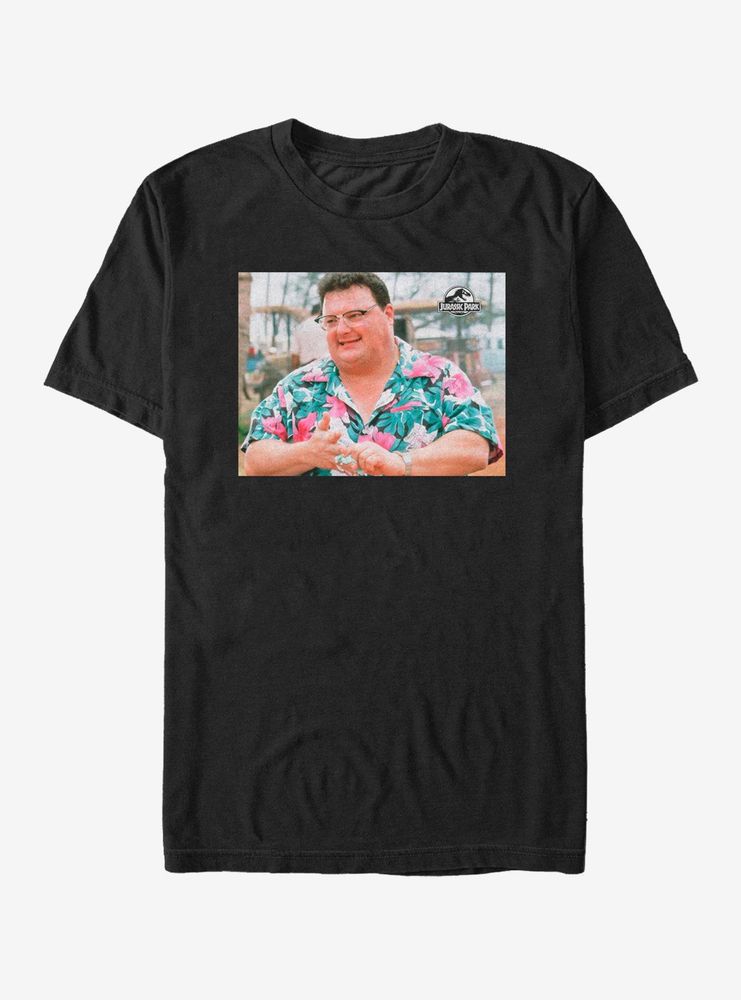 Jurassic Park Nedry Portrait T-Shirt