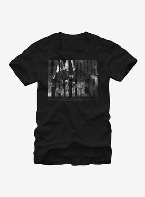 Star Wars Darth Vader Space Father T-Shirt