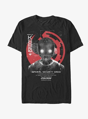 Star Wars K-2SO Imperial Droid T-Shirt