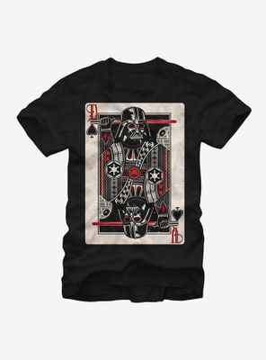 Star Wars Darth Vader King of Spades T-Shirt