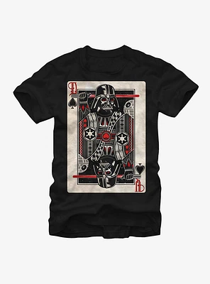 Star Wars Darth Vader King of Spades T-Shirt