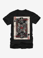 Star Wars Darth Vader King of Spades T-Shirt