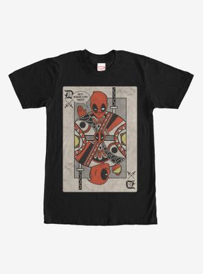 Marvel Deadpool Playing Card T-Shirt