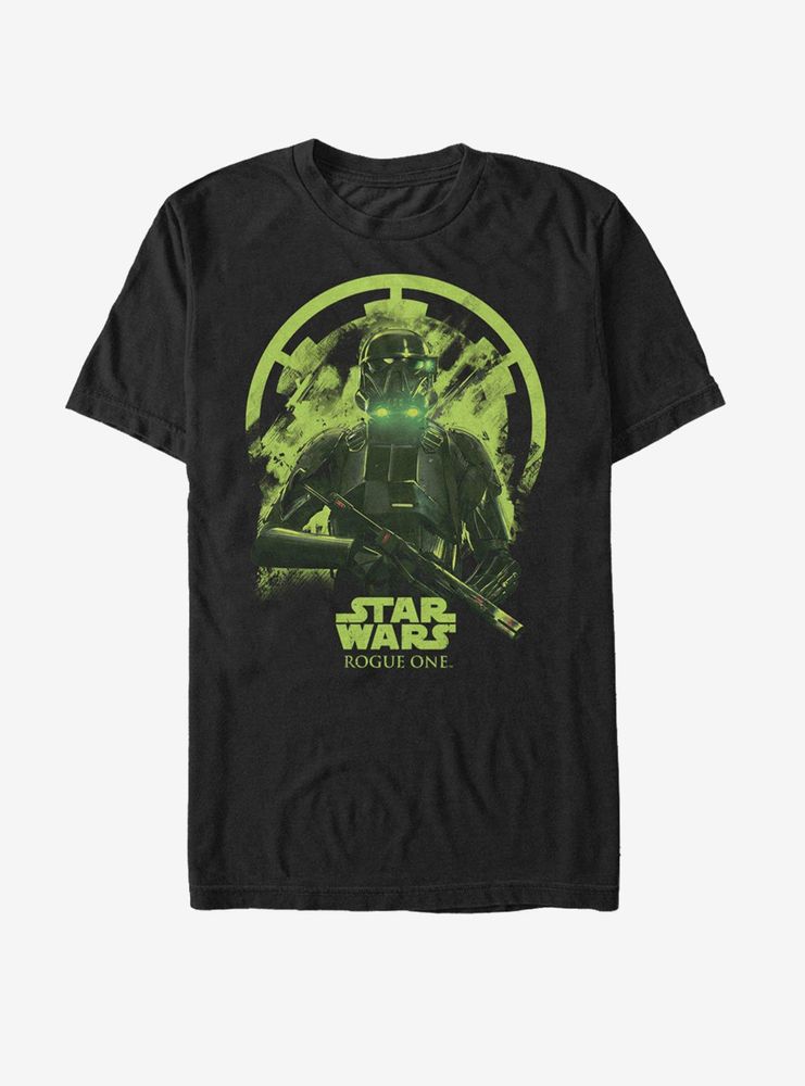 Star Wars Death Trooper Deathly Glow Print T-Shirt