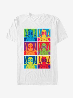 Marvel Deadpool Color Panels T-Shirt