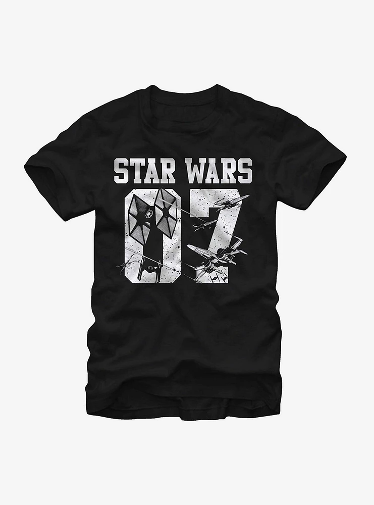 Star Wars The Force Awakens Battle T-Shirt