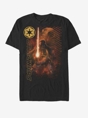 Star Wars Darth Vader Fire T-Shirt
