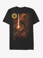 Star Wars Darth Vader Fire T-Shirt