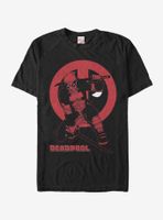 Marvel Deadpool Katana Sword Pose T-Shirt