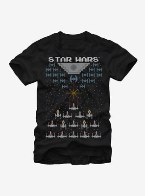 Star Wars Pixel Battle of Yavin T-Shirt