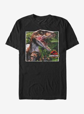 Jurassic Park Velociraptor Scene T-Shirt