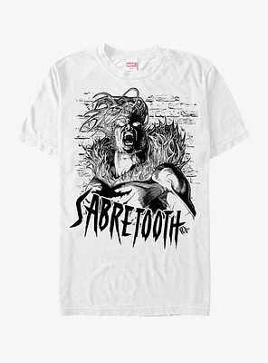 Marvel X-Men Sabretooth Howl T-Shirt