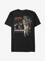 Star Wars Boba Fett Realistic Profile T-Shirt