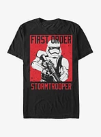 Star Wars First Order Stormtrooper Poster T-Shirt