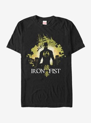 Marvel Iron Fist Cityscape T-Shirt