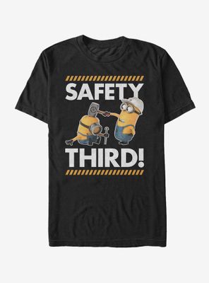 Despicable Me Minions Safety Third T-Shirt