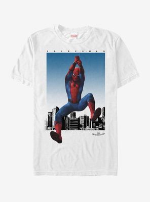 Marvel Spider-Man Homecoming Cityscape T-Shirt