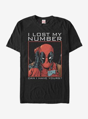 Marvel Deadpool Wants Your Number T-Shirt