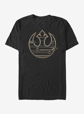 Star Wars Rebel Logo Streak T-Shirt
