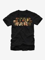 Star Wars Floral Print Logo T-Shirt