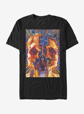 Star Wars Luke and Leia Face Off T-Shirt