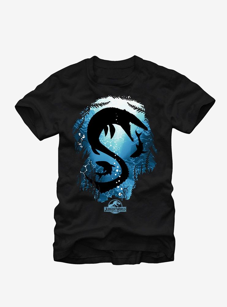 Jurassic World Mosasaurus With Sharks T-Shirt