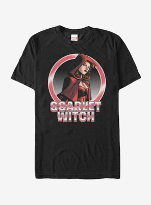 Marvel Scarlet Witch Circle T-Shirt