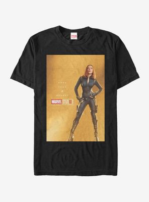Marvel 10 Years Anniversary Black Widow T-Shirt