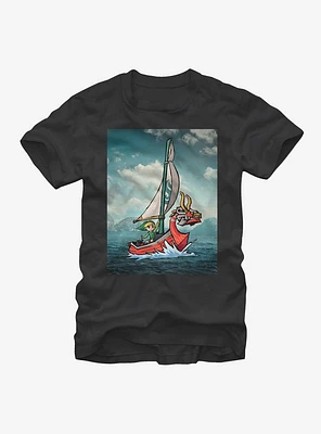 Nintendo Legend of Zelda Link Sailing T-Shirt