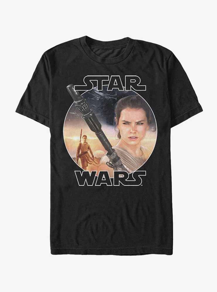Star Wars Rey Jakku T-Shirt