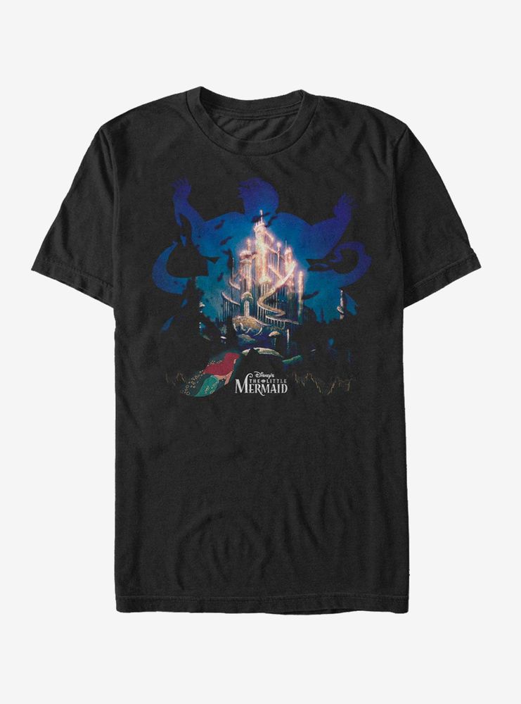 Disney Little Mermaid Ursula Silhouette T-Shirt