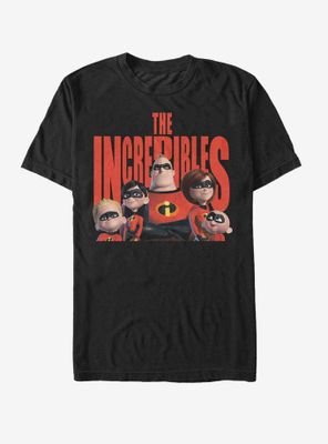Disney Pixar The Incredibles Family Portrait T-Shirt