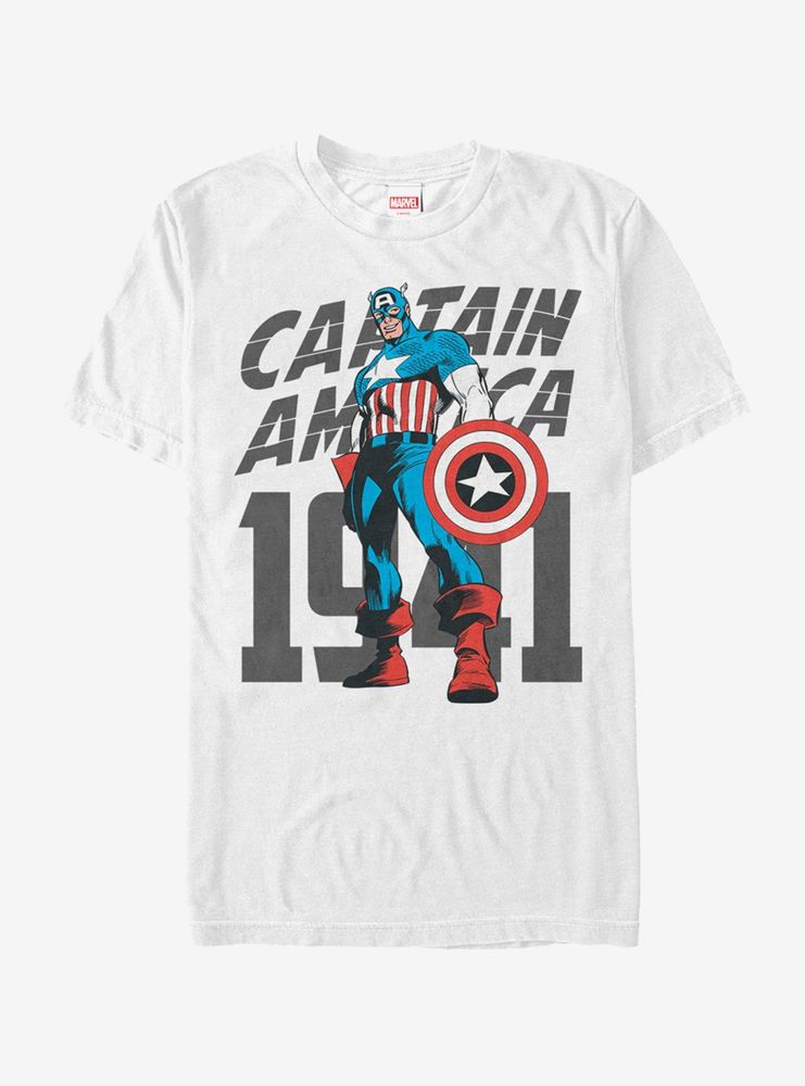 Marvel Captain America History T-Shirt