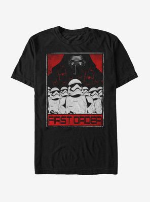 Star Wars First Order Troops Assemble T-Shirt