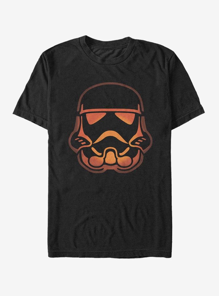 Star Wars Halloween Stormtrooper Pumpkin T-Shirt