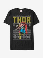 Marvel Thor Ugly Christmas Sweater T-Shirt