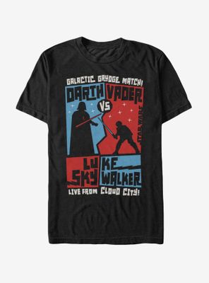 Star Wars Vader and Luke Grudge Match T-Shirt