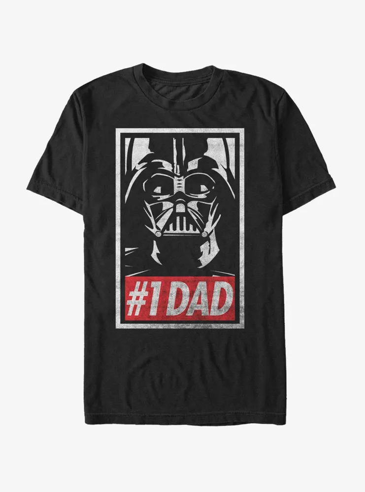 Star Wars Darth Vader Number One Dad T-Shirt