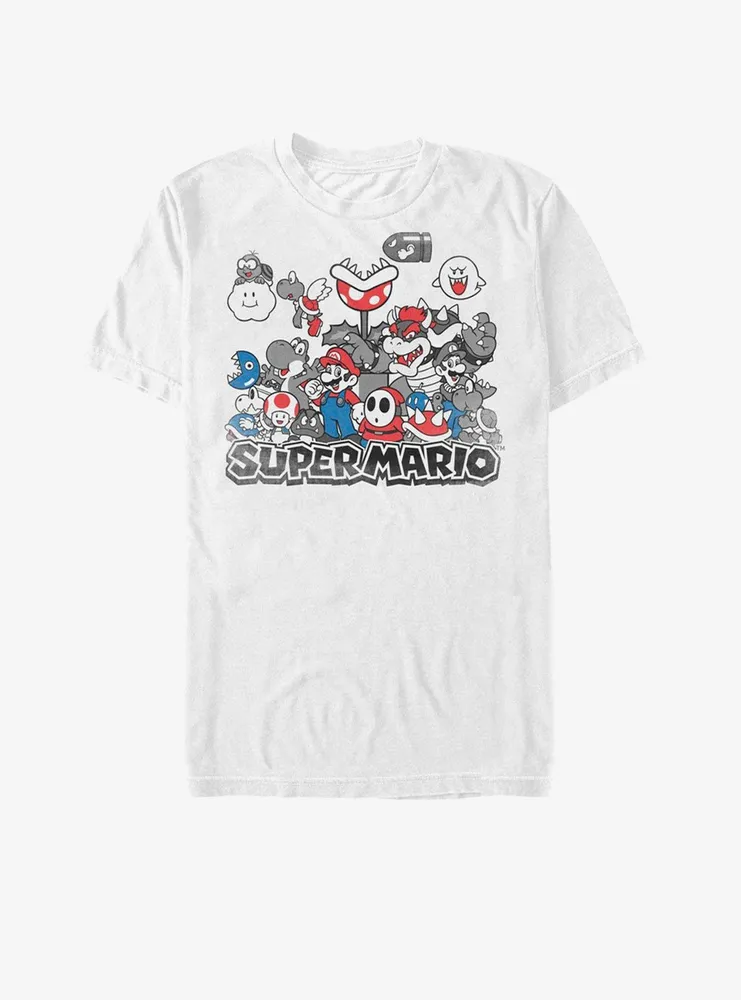 Nintendo Super Mario Color Squad T-Shirt