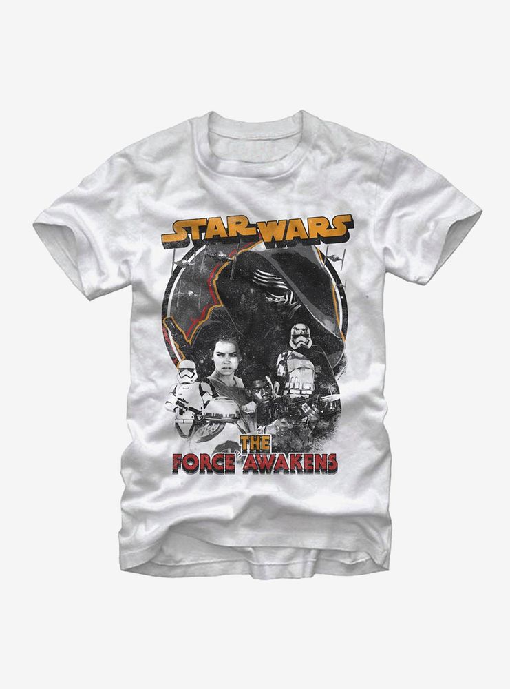 Star Wars The Force Awakens Distressed T-Shirt