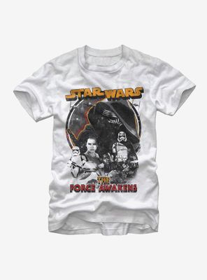 Star Wars The Force Awakens Distressed T-Shirt