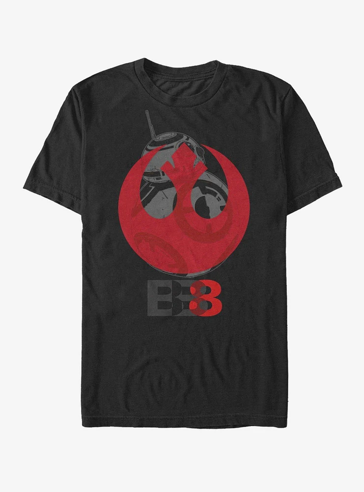 Star Wars BB-8 Rebel Emblem T-Shirt