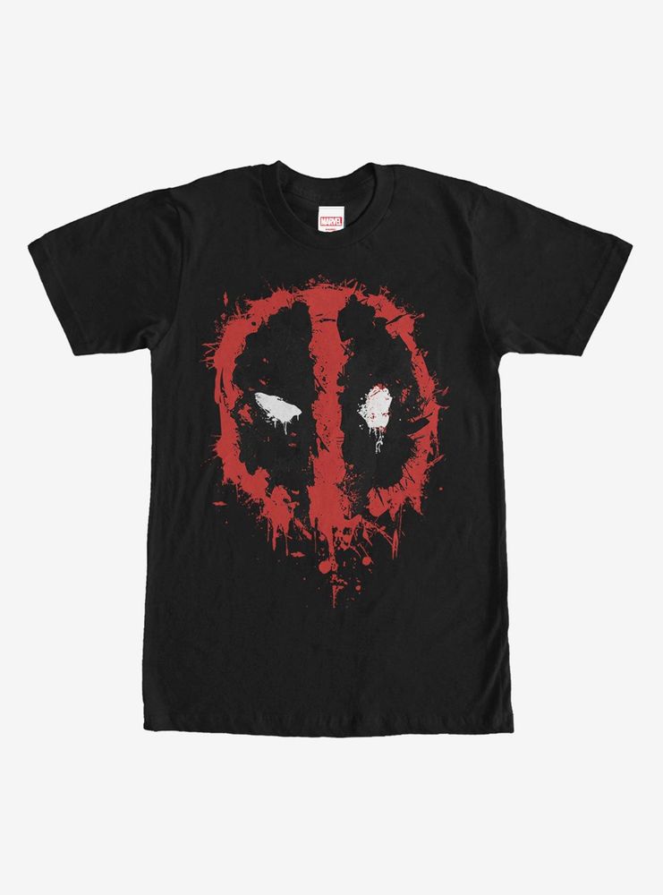 Marvel Deadpool Splatter Icon T-Shirt