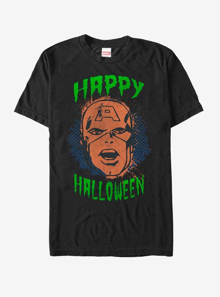 Marvel Captain America Happy Halloween T-Shirt