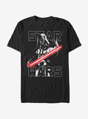 Star Wars Darth Vader Spray Print T-Shirt